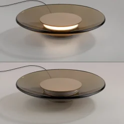 Paul Neuhaus LED Tischlampe PURE MOON 32 cm messingfarbig