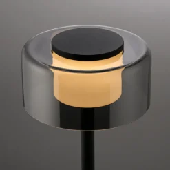 Paul Neuhaus LED Tischlampe RIKA 15 cm schwarz