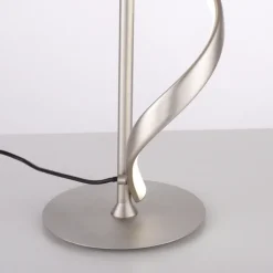 Paul Neuhaus LED Tischlampe Q-SWING 15,5 cm silberfarbig