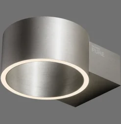 Paul Neuhaus LED Wandlampe PURE CLIPSE 15 cm aluminium