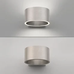 Paul Neuhaus LED Wandlampe PURE CLIPSE 15 cm aluminium