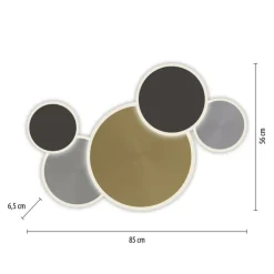 Paul Neuhaus LED Wandleuchte Q-PIATO 85 cm