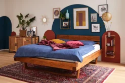 Paul Neuhaus Retrofit Pendelleuchte GRETA 30 cm rostfarbig