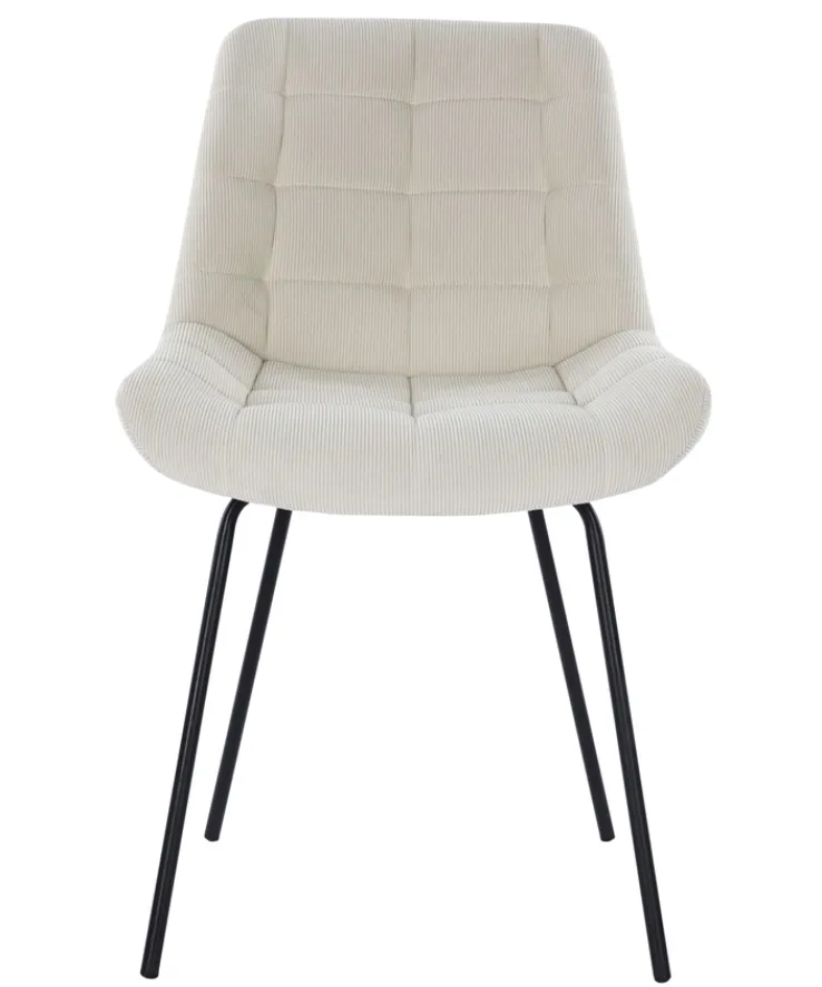 PHILL HILL Stuhl OLIVIA cremefarbig/schwarz