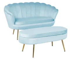 Polsterbank hellgrau