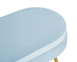 Polsterbank hellgrau