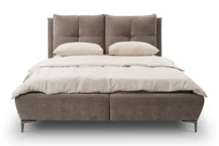 Polsterbett AURA 180 x 200 cm taupe