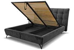 Polsterbett ERATO 180 x 200 cm graphit