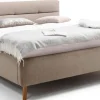 QUARTIER Polsterbett LOTTE 180 x 200 cm beige