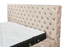 Polsterbett MATHÈO beige180 x 200cm