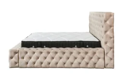 Polsterbett MATHÈO beige180 x 200cm