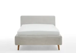 Polsterbett MATTIS 140 x 200 cm Cord beige