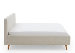 Polsterbett MATTIS 180 x 200 cm beige