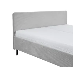QUARTIER Polsterbett SALVADOR 180 x 200 cm silver