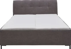 Polsterbett SIZELESS grau