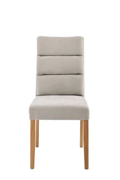 QUARTIER Polsterstuhl LENI hellgrau