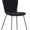 Polsterstuhl MARCUS Stoffbezug schwarz