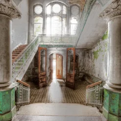 PRO ART Alu-Art Bild MYSTIC CORRIDOR 50 x 50 cm