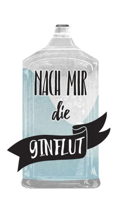 PRO ART Decopanel-Art Bild GINFLUT 15 x 27 cm mehrfarbig