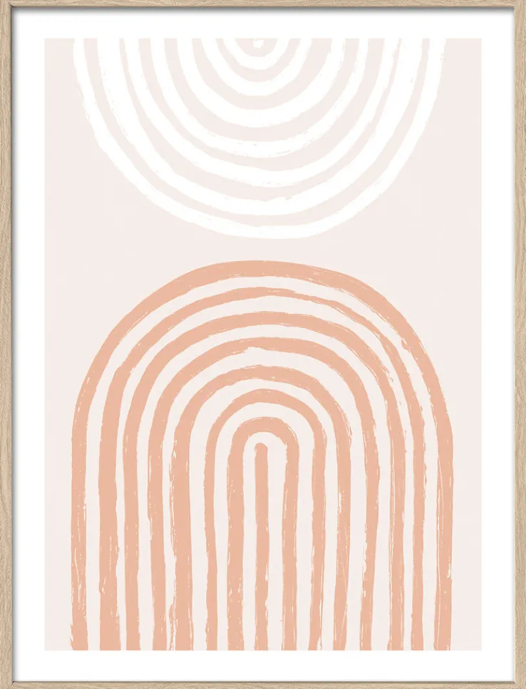 PRO ART Framed Art Bild SHAPES OF EARTH 33 x 43 cm