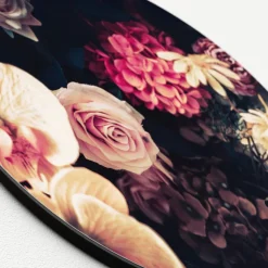 PRO ART Glas Art Bild BAROQUE FLOWERS II 20 cm