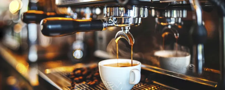 PRO ART Glasbild PERFECT MORNING WITH ESPRE 50x125cm