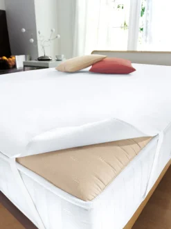 PRONIGHT Matratzenschoner 90 x 200 cm weiß