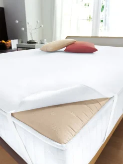 PRONIGHT Matratzenschoner 180 x 200 cm weiß