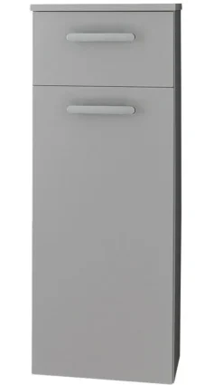 puris Highboard SPEED mit Wäschekippe 30 x 81,6 cm Titangrau