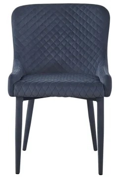 QUARTIER Polsterstuhl BELLY 82 x 54 x 61,5 cm Dunkelgrau