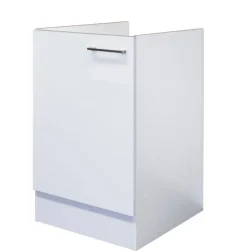 QUARTIER Spülen Unterschrank MEGGIE 50 x 82 x 57 cm weiß