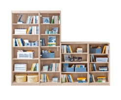 QUARTIER Regal MEGA SOFT 72 x 110 cm Eiche sägerau