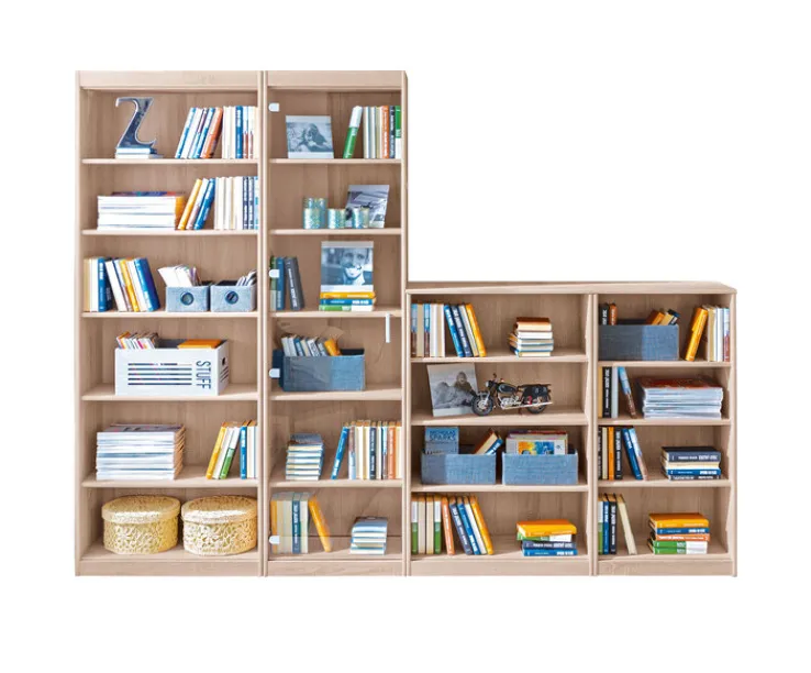 QUARTIER Regal MEGA SOFT 72 x 110 cm Eiche sägerau