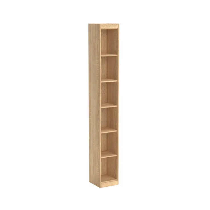 QUARTIER Regal MEGA SOFT 28 x 194 cm Eiche sägerau