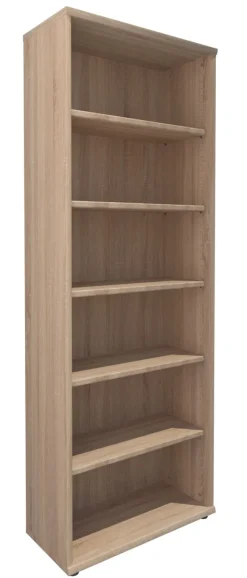 QUARTIER Regal POINT 80 x 220 cm Eiche sägerau