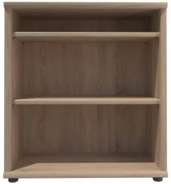 QUARTIER Regal POINT 80 x 92 cm Eiche Sägerau Bardolino