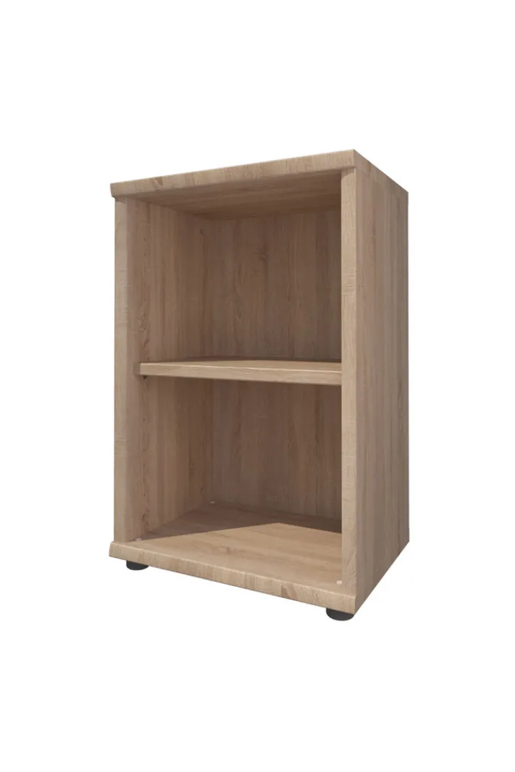 QUARTIER Regal POINT 52 x 78 cm Eiche sägerau