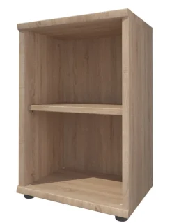 QUARTIER Regal POINT 52 x 78 cm Eiche sägerau