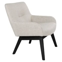 QUARTIER Relaxsessel NEVILLE schwarz/ sand