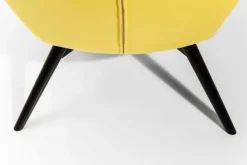 QUARTIER Relaxsessel VICKY VELVET gelb