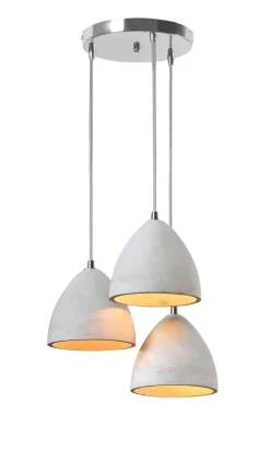 Retrofit Pendelleuchte 38 cm betongrau