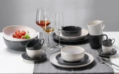 Ritzenhoff & Breker Dessertteller TOLEDO Steinzeug grau