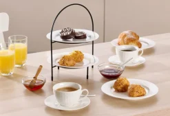 Ritzenhoff & Breker Dessertteller SOFIA Porzellan weiß