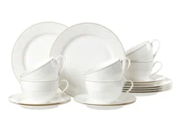 Ritzenhoff & Breker Dessertteller ISABELLA 6er Set cremeweiß
