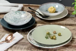 Ritzenhoff & Breker Dessertteller LUIGI 21 cm beige/blau