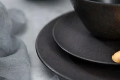 Ritzenhoff & Breker Frühstücksservice KITWE 12-teilig schwarz