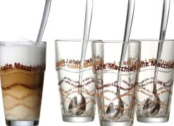 Ritzenhoff & Breker Gläser Set 8-teilig transparent/ braun