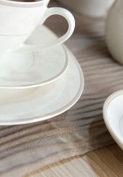 Ritzenhoff & Breker Kaffee Untertasse ISABELLA 6er Set cremeweiß