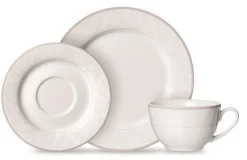 Ritzenhoff & Breker Kaffee Untertasse ISABELLA 6er Set cremeweiß