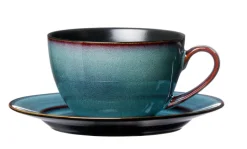Ritzenhoff & Breker Kaffeetasse BALI 6er Set Steingut blau